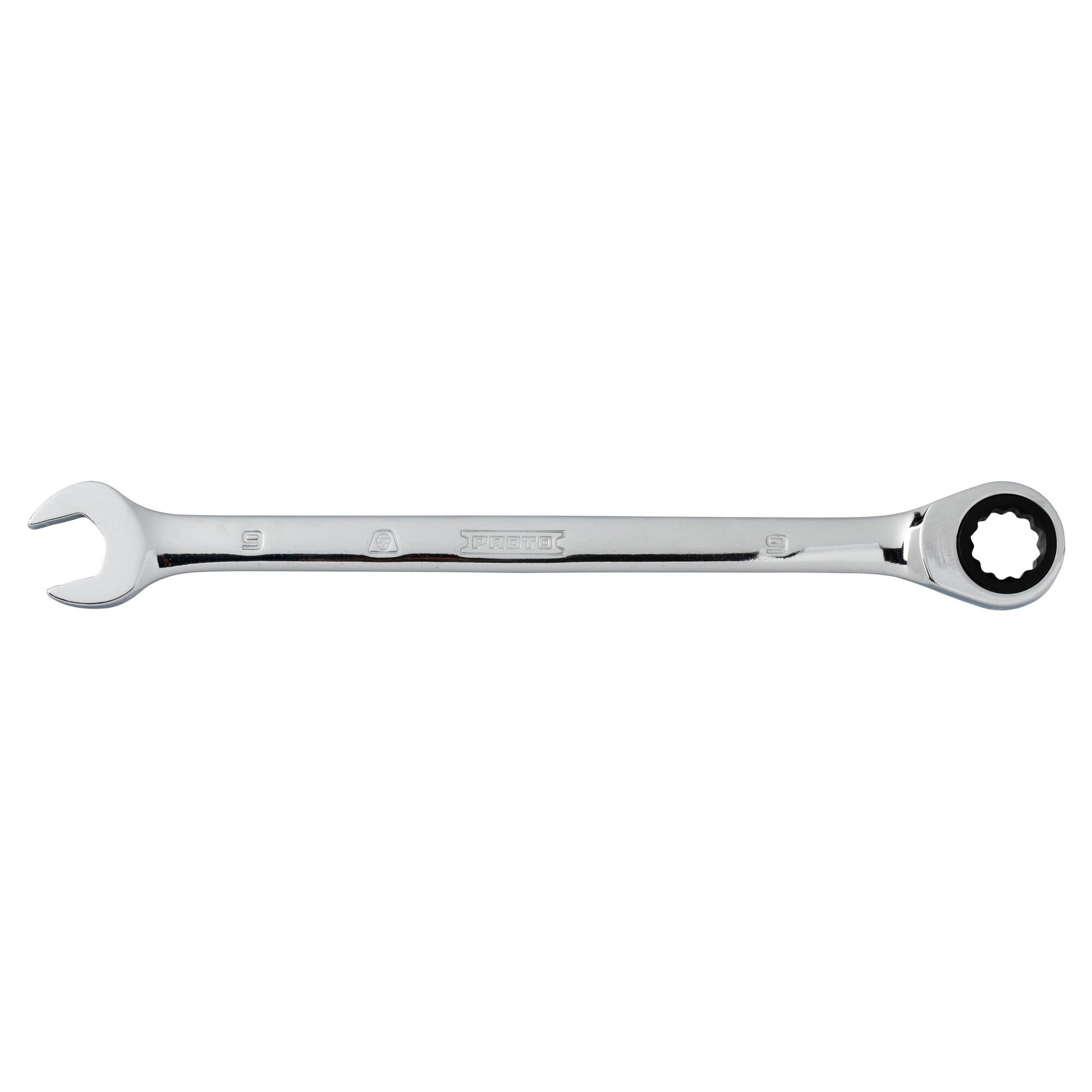 Proto Wrench Combination Ratcheting 12Pt Full Polish 9Mm JSCRM09T