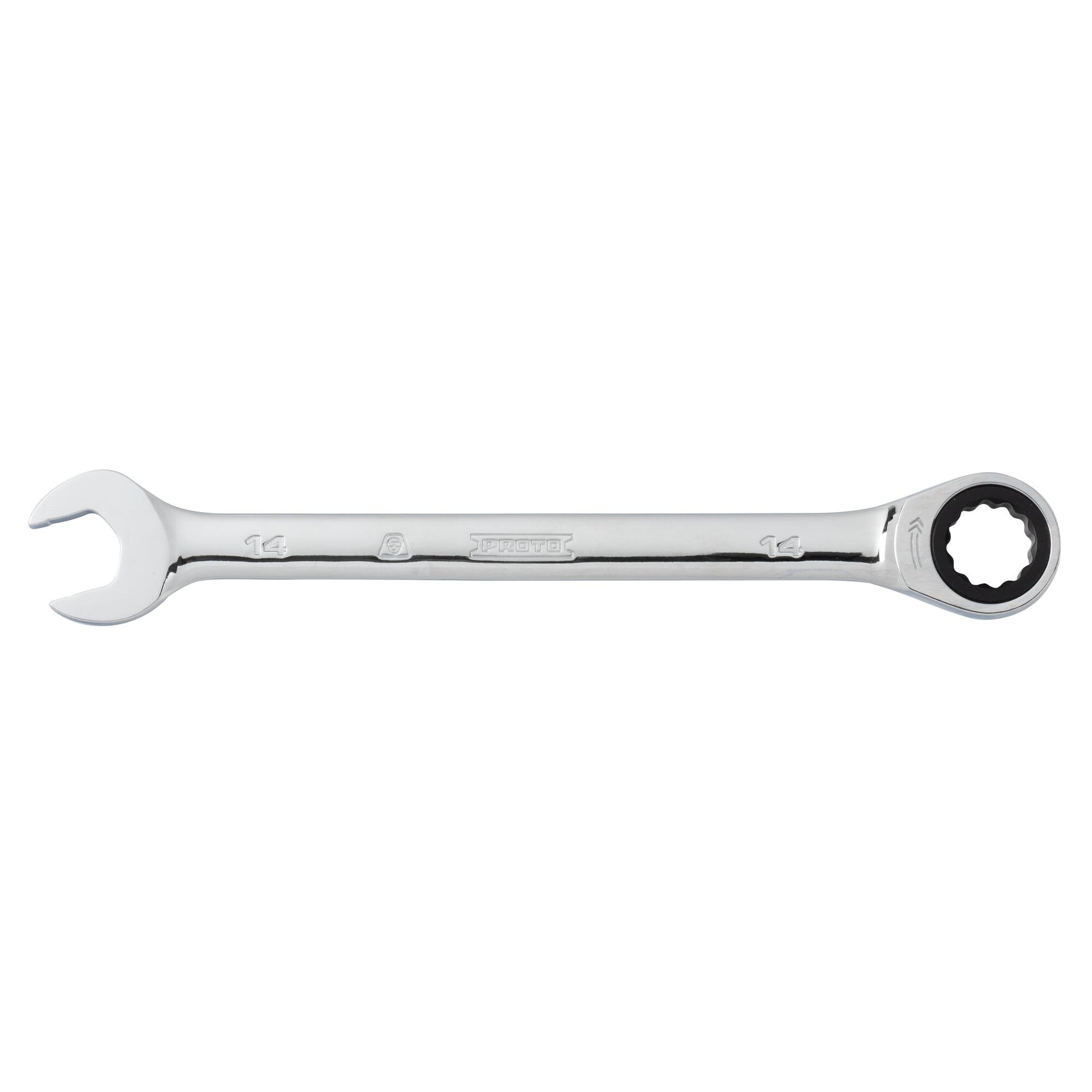 Proto Wrench Combination Ratcheting 12Pt Full Polish 14Mm JSCRM14T