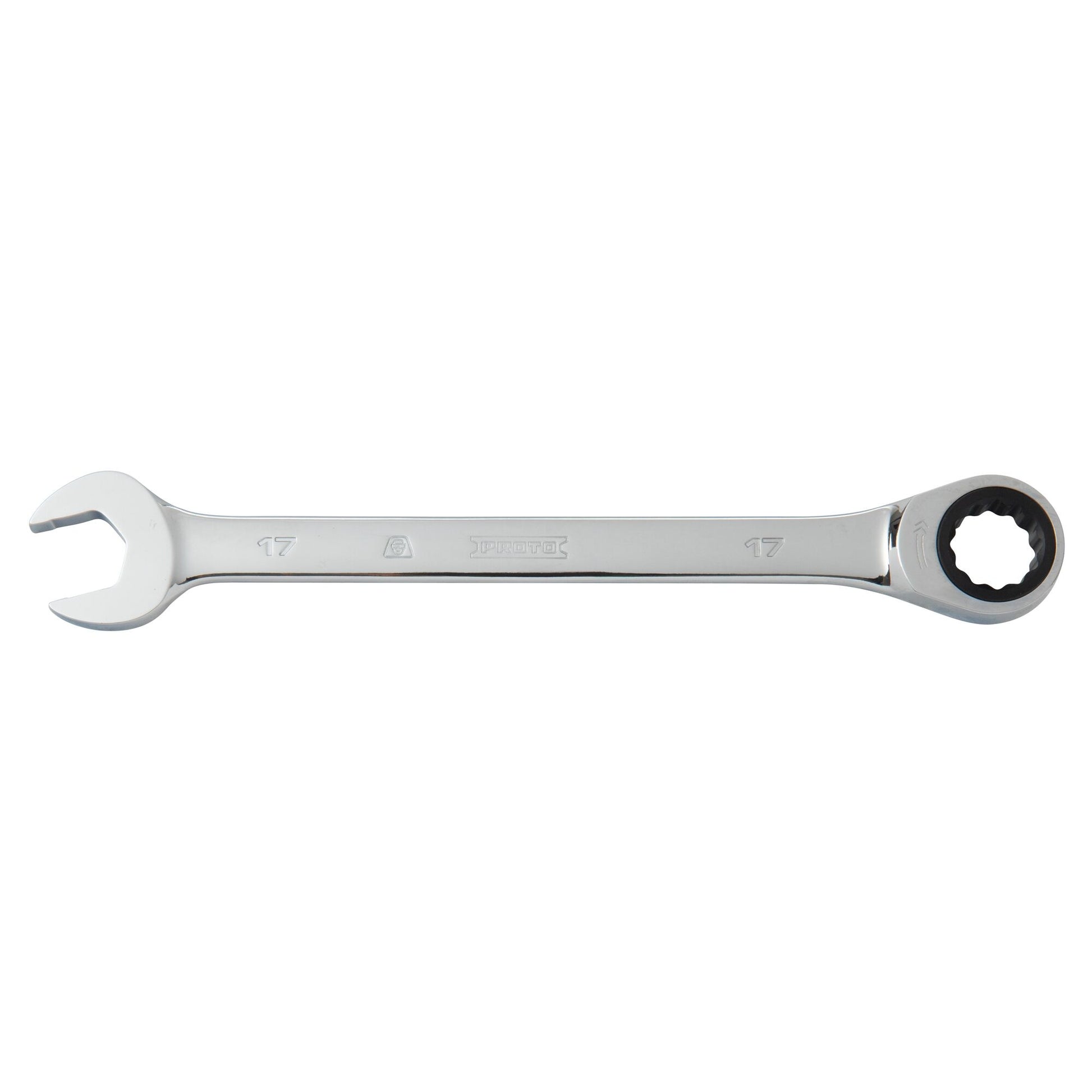 Proto Wrench Combination Ratcheting 12Pt Full Polish 17Mm JSCRM17T