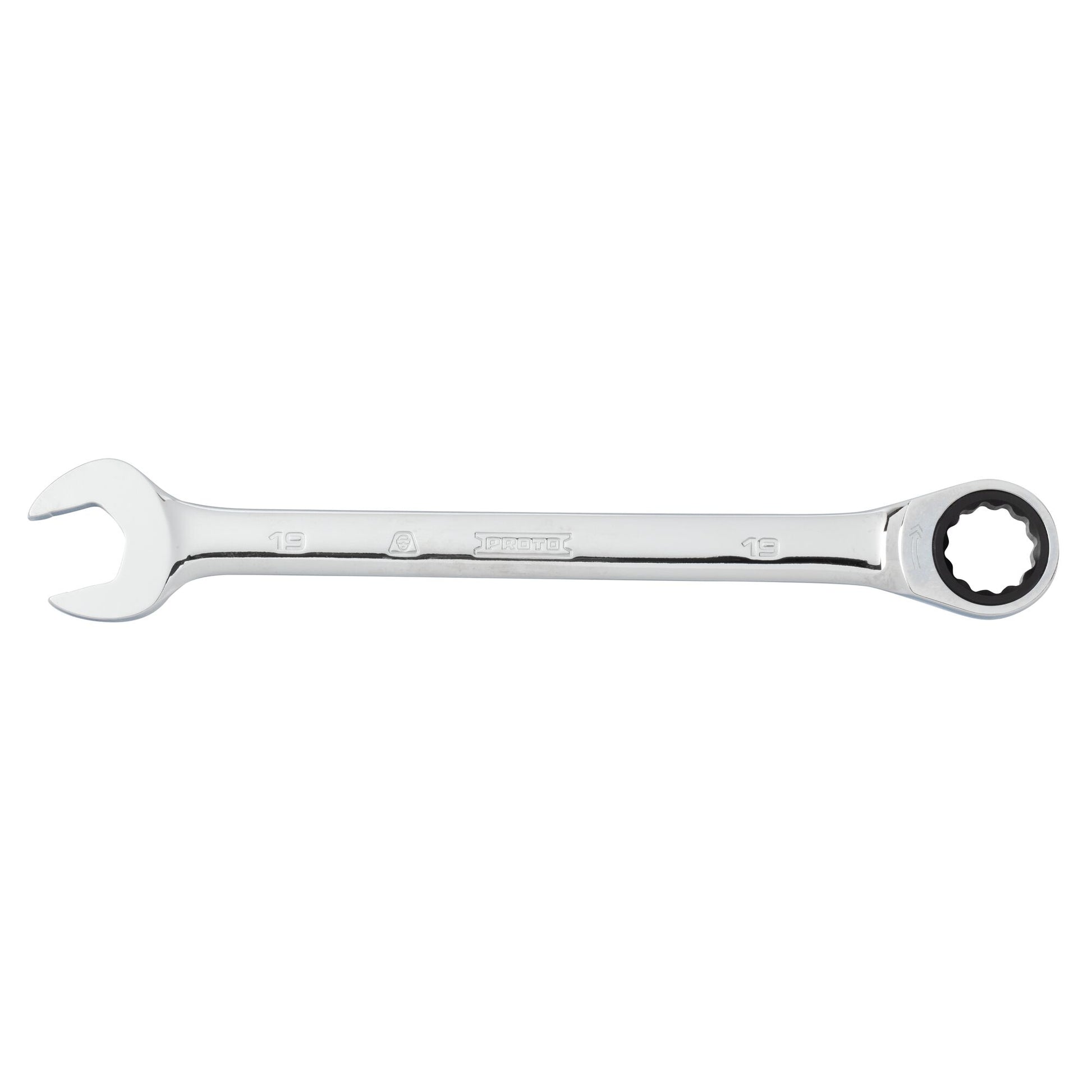 Proto Wrench Combination Ratcheting 12Pt Full Polish 19Mm JSCRM19T