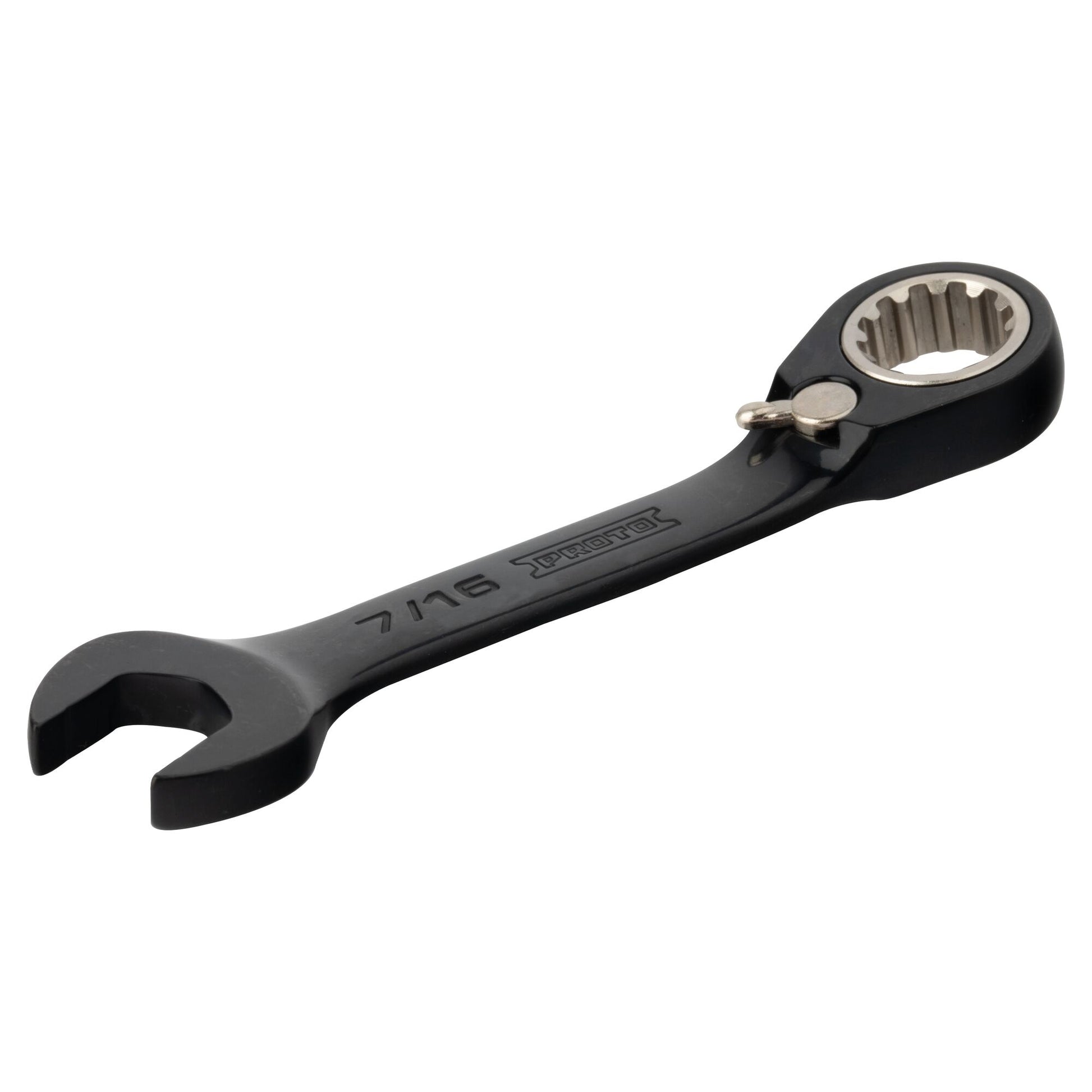 Proto Wrench Es Rv Ratcheting Black 7/16 JSCV14S