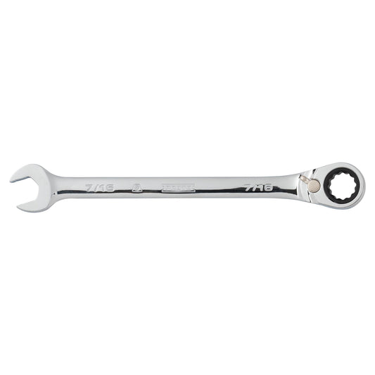 Proto Wrench Combination Reversible Ratcheting 12Pt Fp7/16 JSCV14T