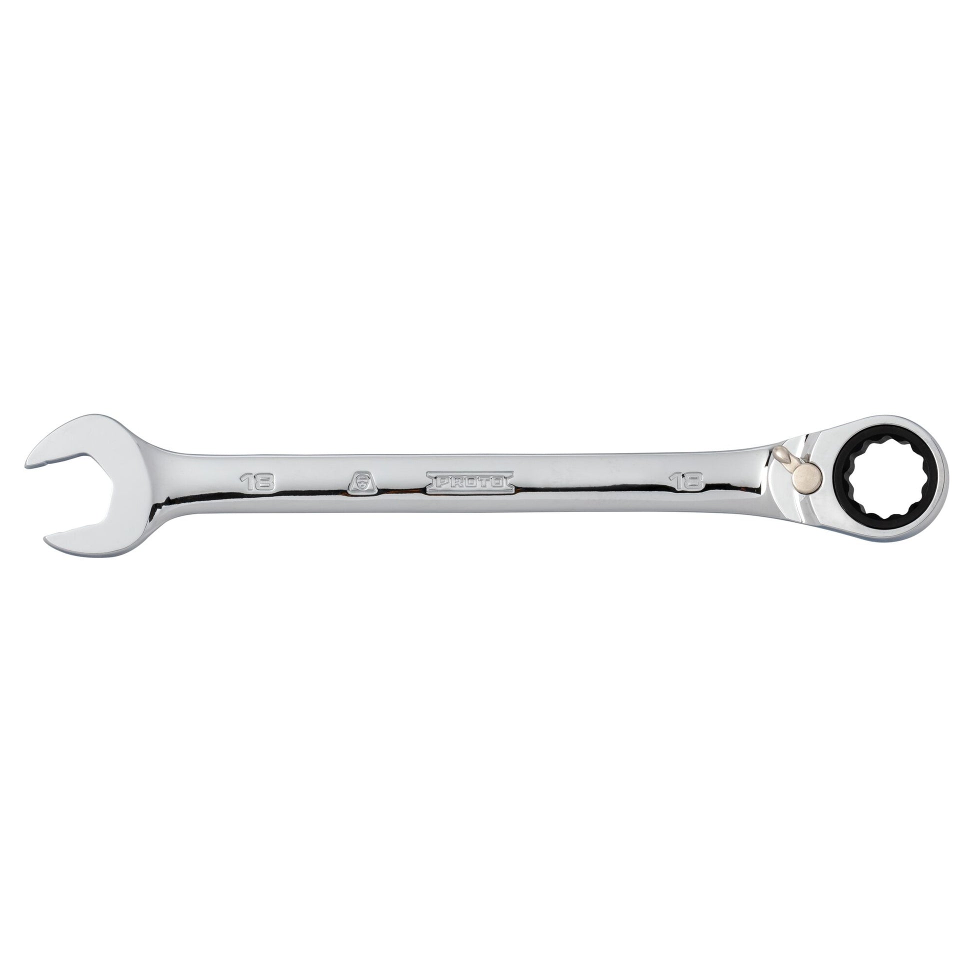 Proto Wrench Combination Reversible Ratcheting 12Pt Fp18Mm JSCVM18T