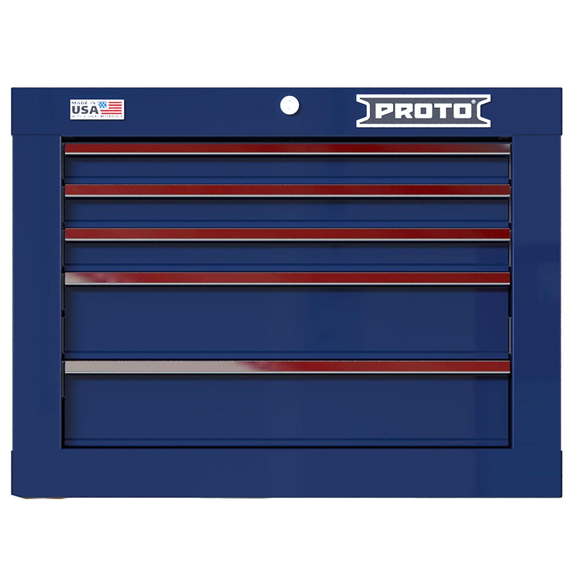 Proto 27 in. 5 Drawer Short Topblue JSTV2720CS05BL