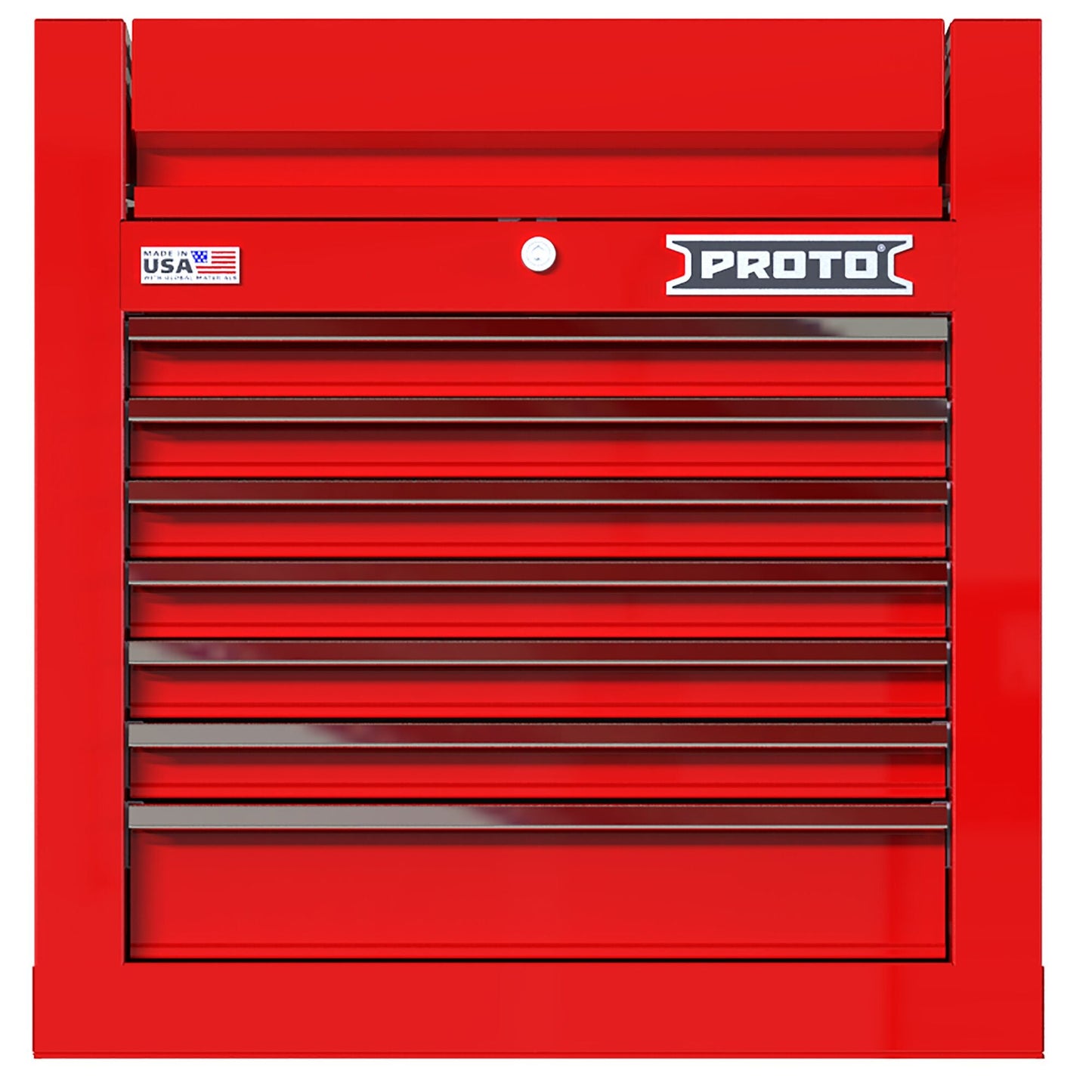 Proto 27 in. 7-Drawer Velocity Top Chest JSTV2728CS07RD