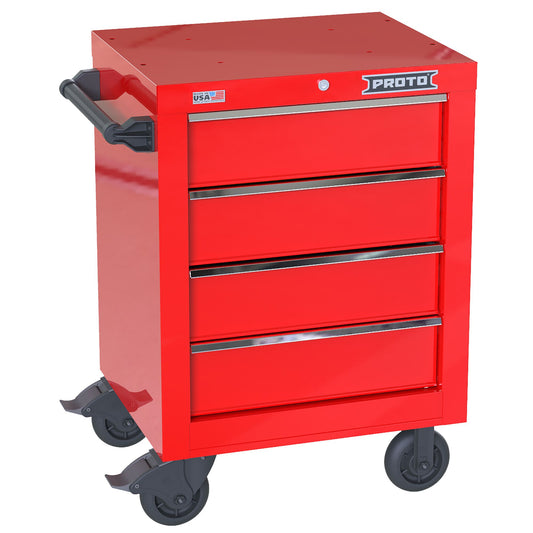 Proto JSTV2739RS04RD — 27 in. 4-Drawer Velocity Roller Cabinet JSTV2739RS04RD