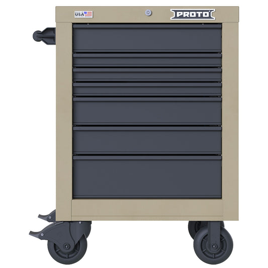 Proto 27 in. 7 Drawer Roller Desert Tan JSTV2739RS07DT