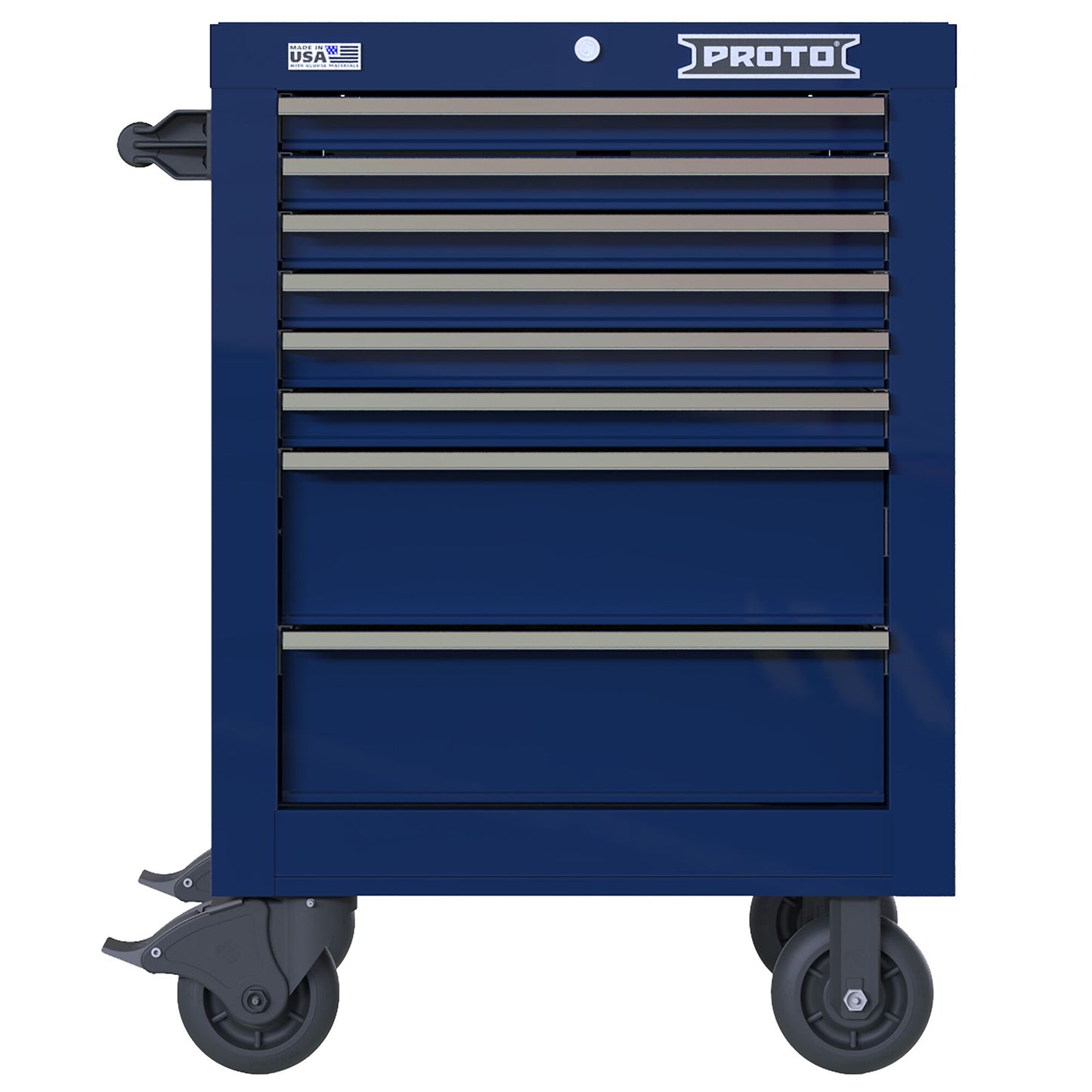 Proto 27 in. 8 Drawer Roller Blue JSTV2739RS08BL