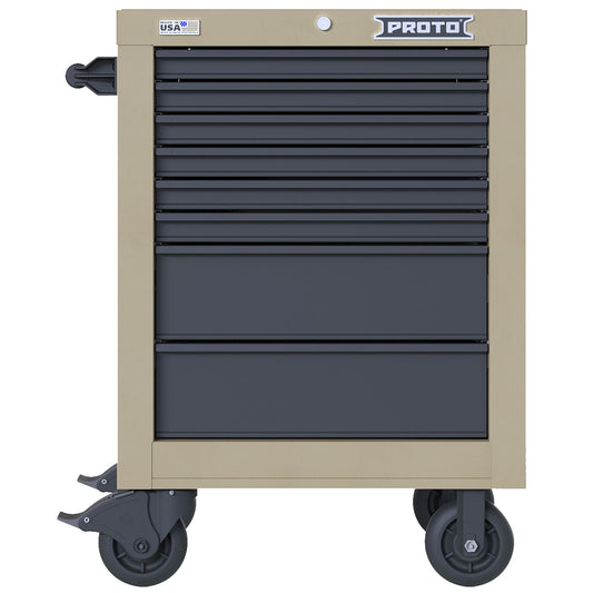Proto 27 in. 8 Drawer Roller Desert Tan JSTV2739RS08DT