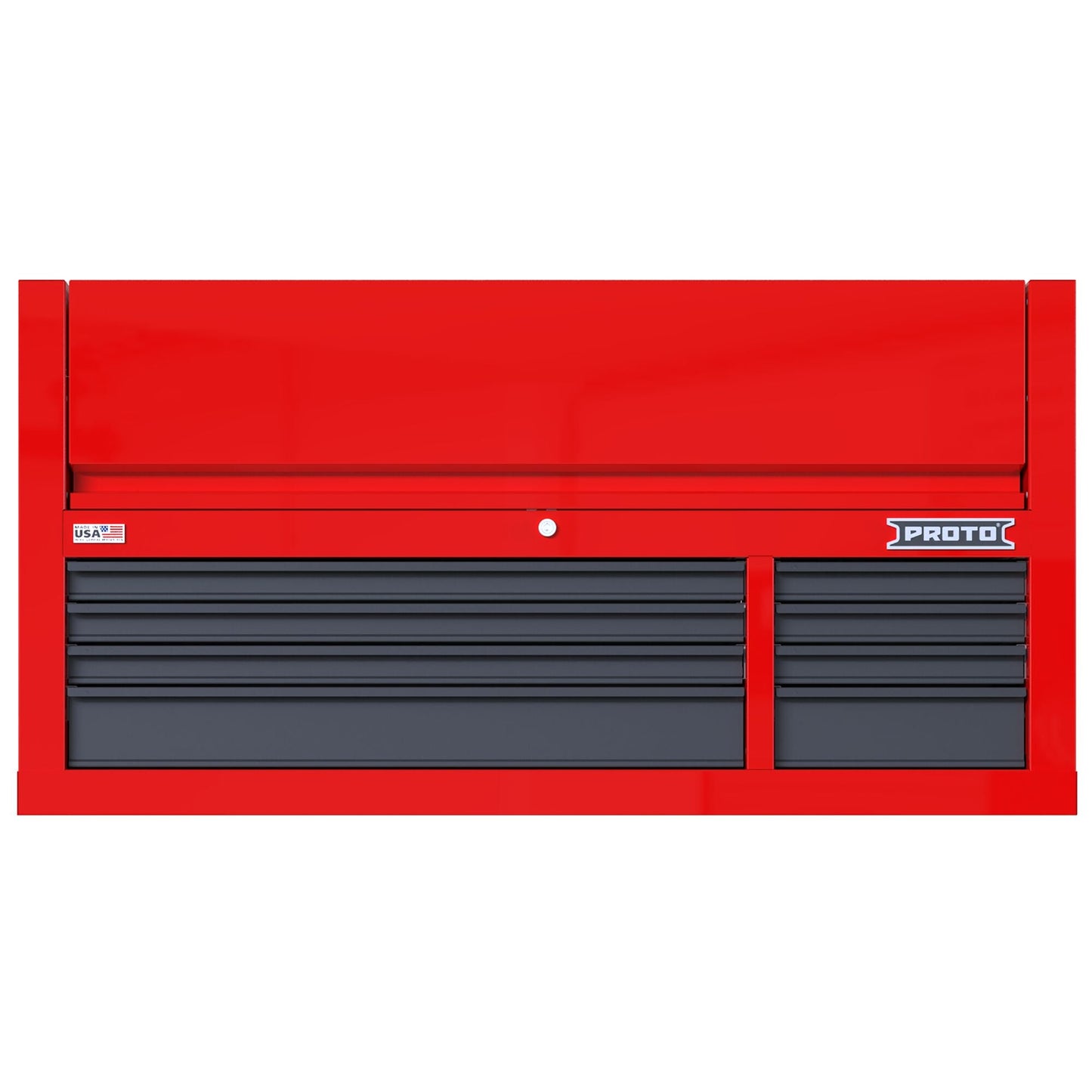 Proto 55 8 Drwr Top Chest Redgray JSTV5528CD08RG