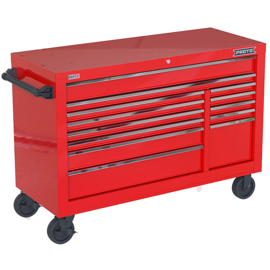 Proto JSTV5539RD13RD — 55 in. 13-Drawer Velocity Roller Cabinet JSTV5539RD13RD