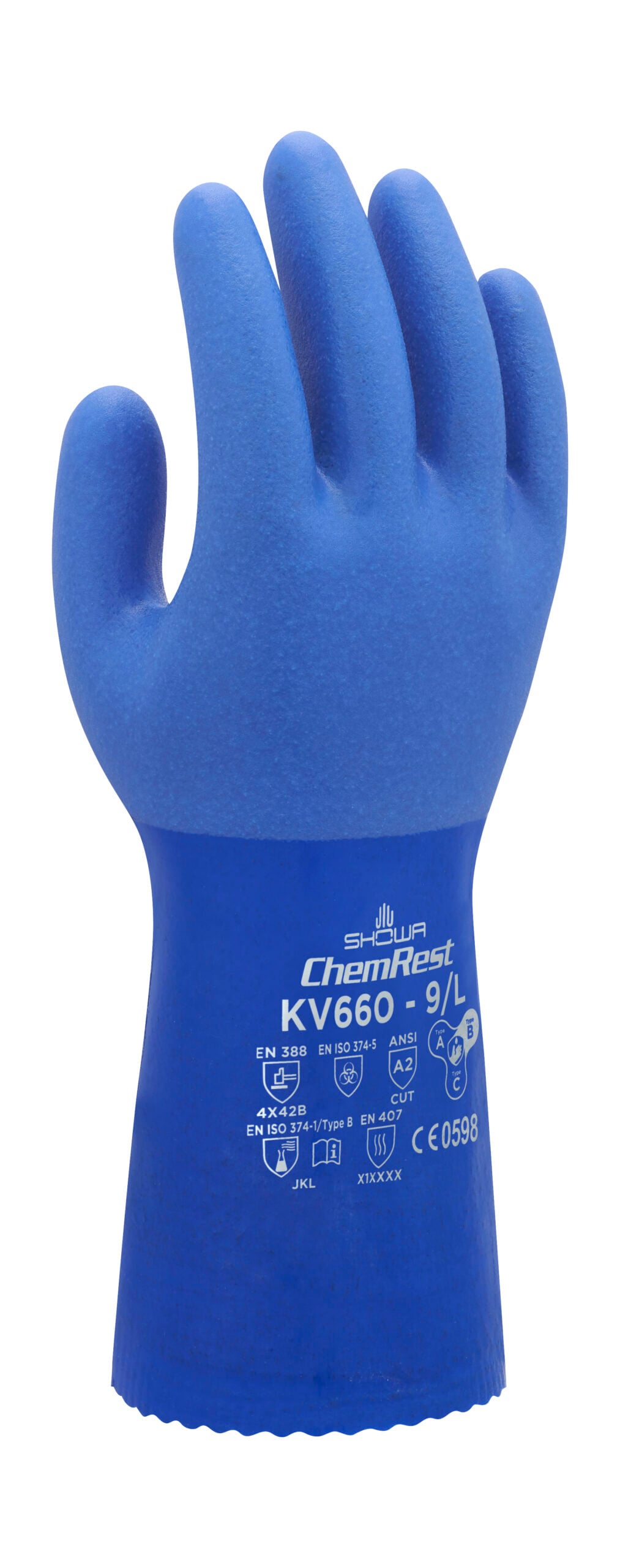SHOWA Coated Work Gloves KV660 — Dozen (12 pairs)