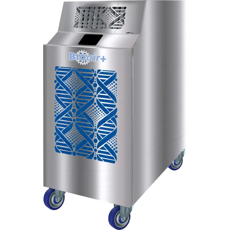 KwiKool BioAir+ KBP600 HEPA Air Scrubber & Negative Air Machine with Dual UV-C Lights, 600 CFM