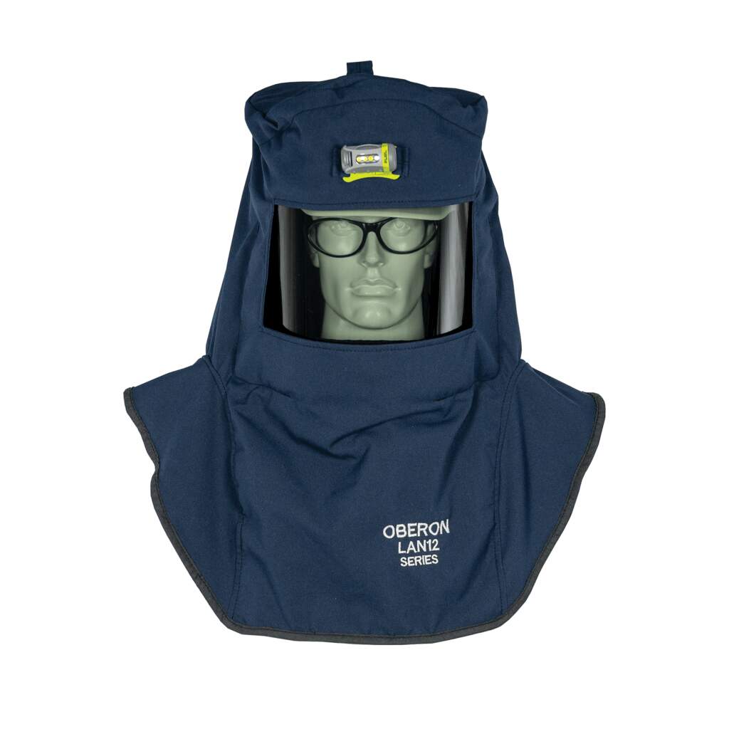 Oberon LAN 12 Cal Arc Flash Hoods