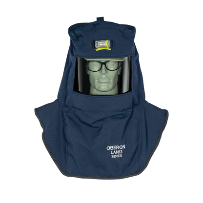 Oberon LAN 12 Cal Arc Flash Hoods with HVSL Hood Ventilation