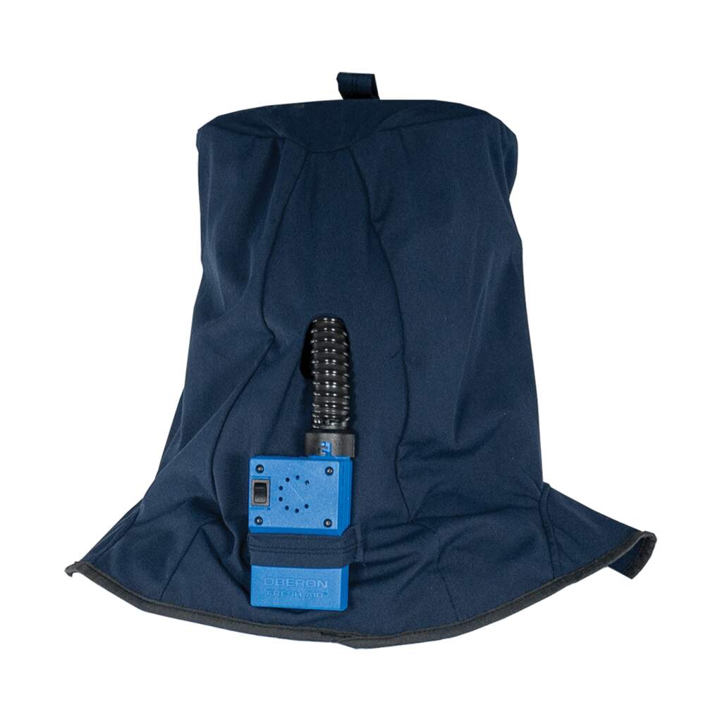 Oberon LAN 12 Cal Arc Flash Hoods with HVS Hood Ventilation