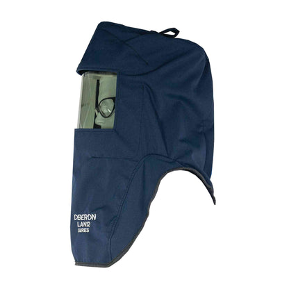 Oberon LAN2ST™ Series Arc Flash Hood with Adapters — 12 cal/cm²