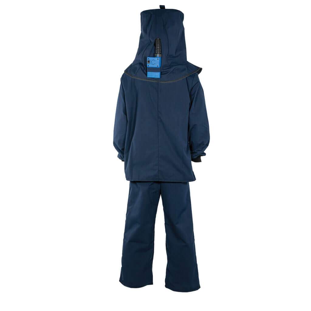 Oberon LAN 12 Cal Arc Flash Suit Set w/ Light and Vent