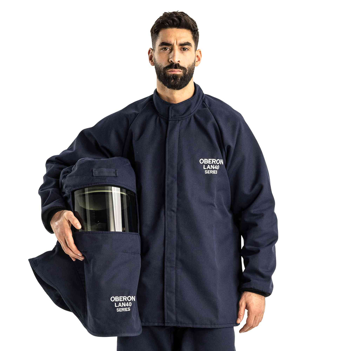 Oberon LAN 40 Cal Arc Flash Hoods