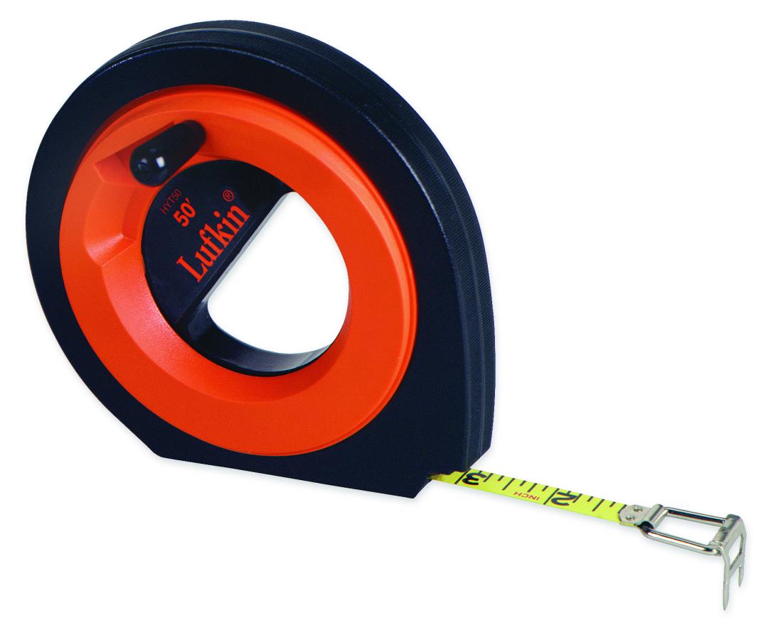 Crescent 3/8" x 50' Speedwinder® Yellow Clad Long Steel Tape Measure HYT50