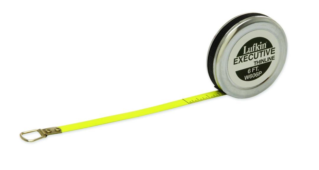 Crescent 1/4" X 6" Short Executive Diameter Pocket Tape W606P