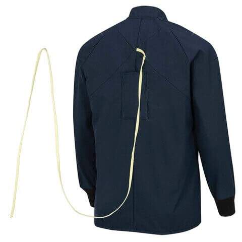 Oberon LAN 40 Cal Arc Flash Hood, Coat, and Bib Suit Sets w/ Escape Strap and Ventilation System