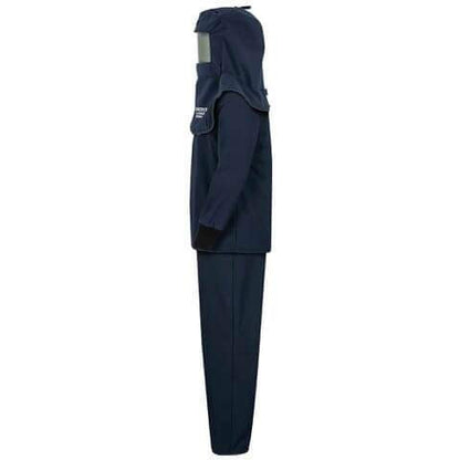 Oberon LAN 40 Cal Arc Flash Hood, Coat, and Bib Suit Sets w/ Escape Strap and Ventilation System
