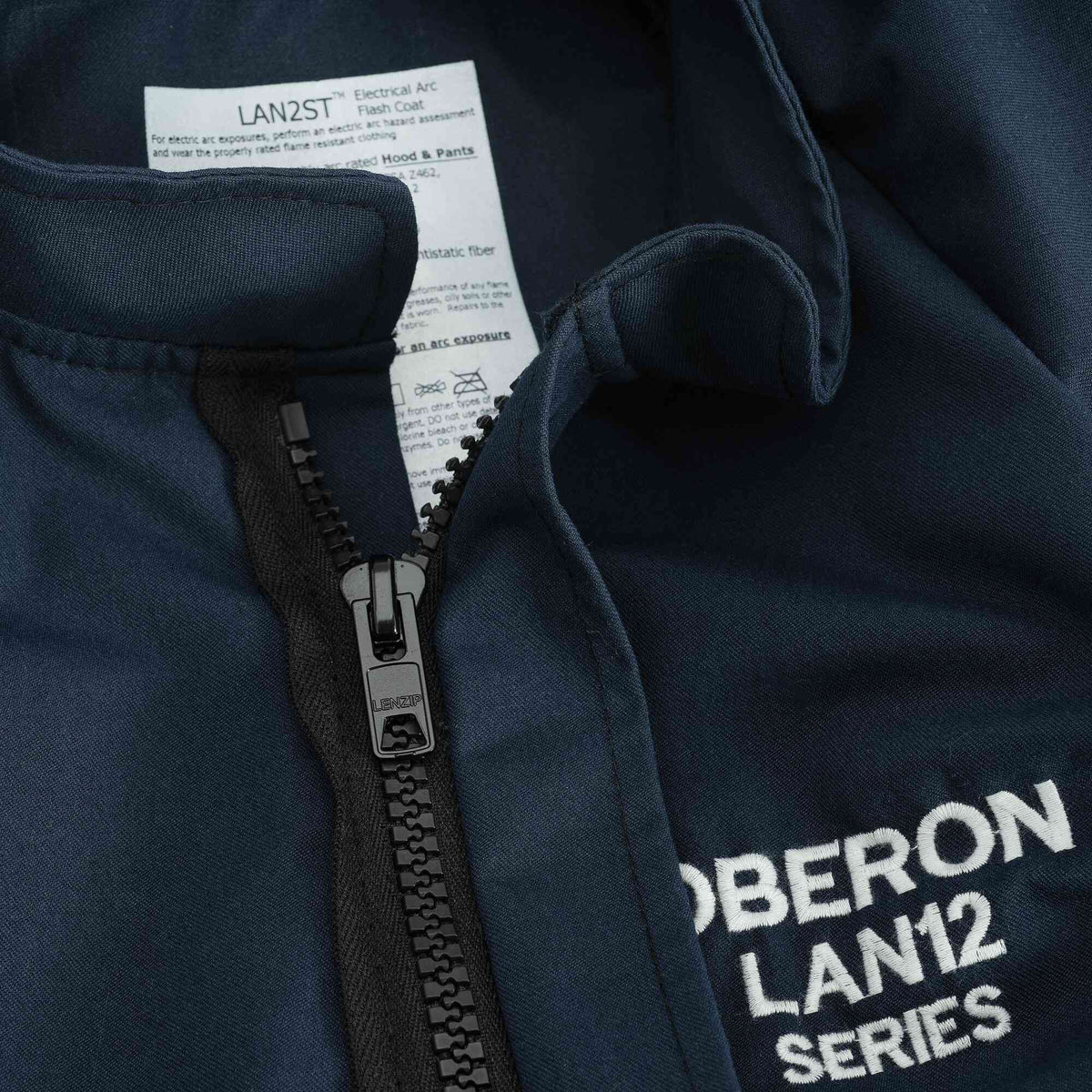 Oberon LAN 40 Cal Arc Flash Hood, Coat, and Bib Suit Set w/ Escape Strap