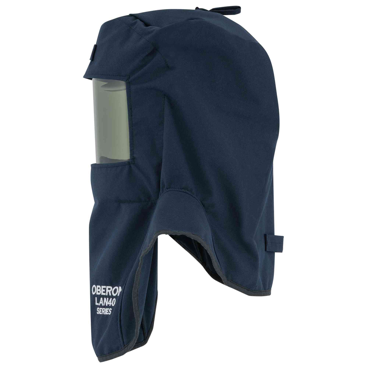 Oberon LAN 40 Cal Arc Flash Hood, Coat, and Bib Suit Set w/ Escape Strap