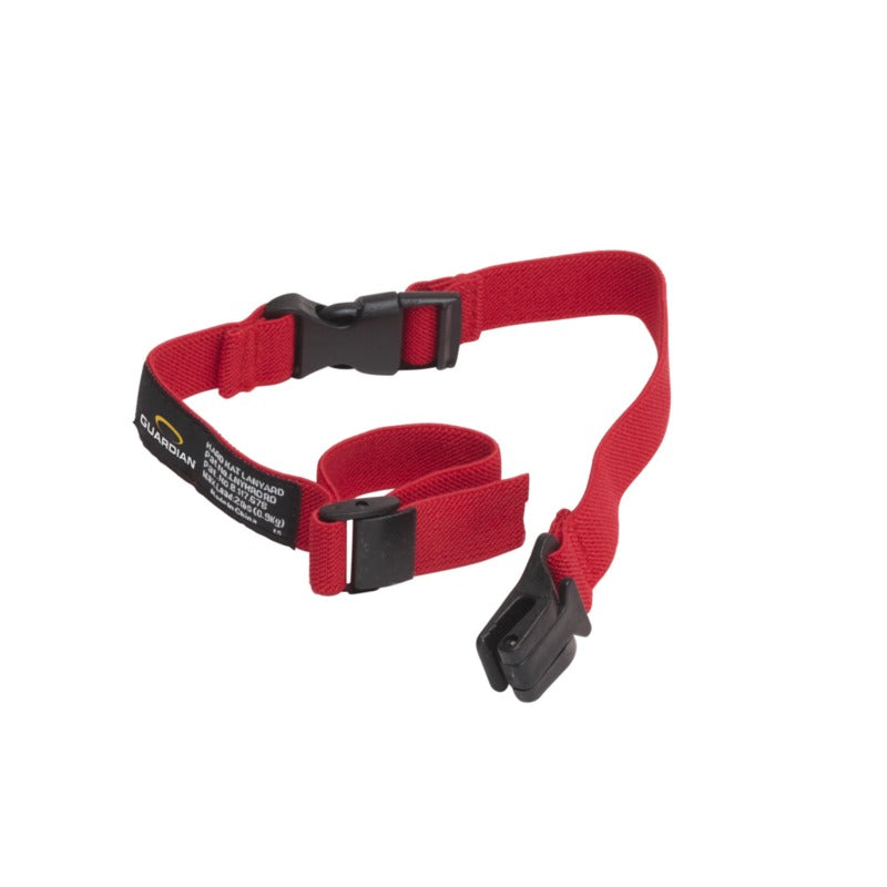 Guardian Fall Protection Patented Hard Hat Lanyard LNYHRDRD-R