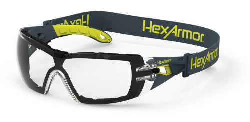 HexArmor MX200G spoggle clear TruShield 2SF anti-fog safety glasses