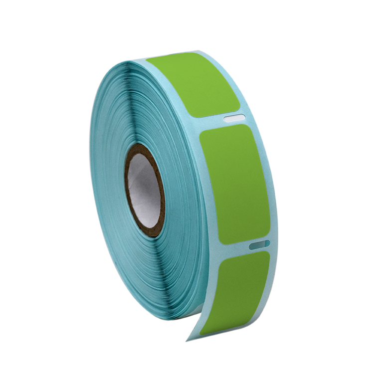 Cryo Label Rolls, Direct Thermal, 38x19 mm for Large Vials & Tubes — 6 Colors, 1 Roll/Pack | Globe Scientific