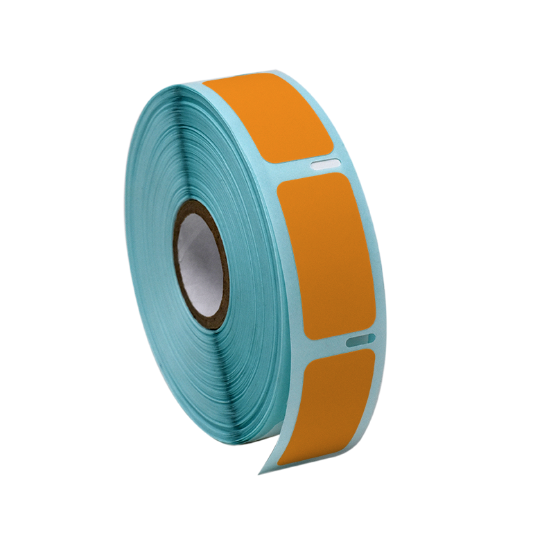 Cryo Label Rolls, Direct Thermal, 38x19 mm for Large Vials & Tubes — 6 Colors, 1 Roll/Pack | Globe Scientific