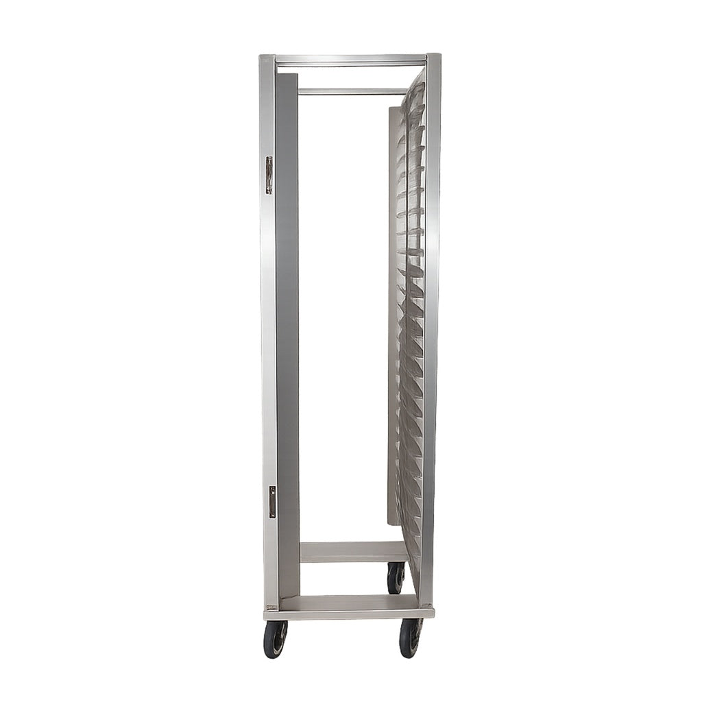 TrippNT 54092 LabFlow Storage Rack - 25 Rail Levels Loaded with LabFlow Trays