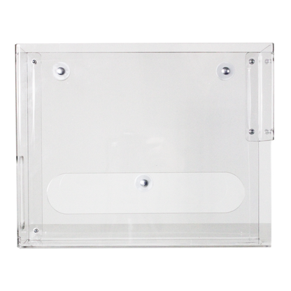 TrippNT 54025 — angled view, two stacked large KC 34133 boxes in upright vertical dispenser