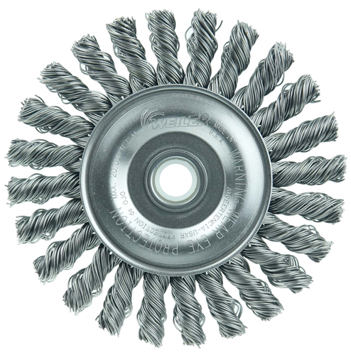 Weiler Cable Twist Knot Wire Wheel