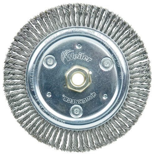 Weiler Roughneck Sr. Root Pass Weld Cleaning Brush 09100 — Pack of 10