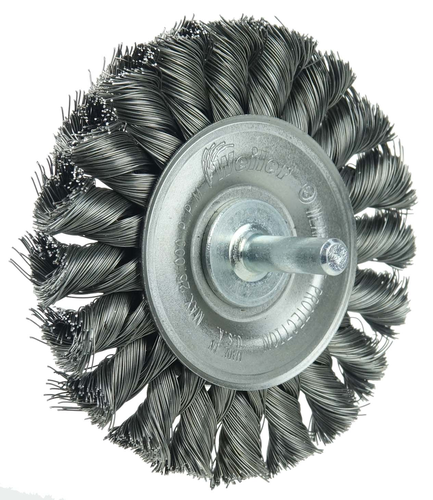 Weiler Stem-Mounted Knot Wire Wheel