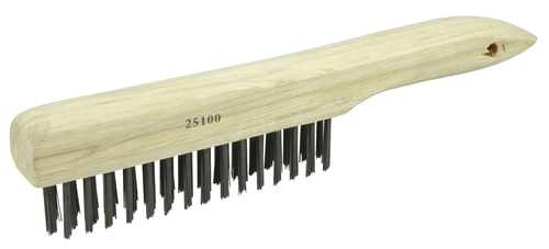 Weiler Vortec Pro Scratch Brush, .012 Carbon Steel Fill 25100