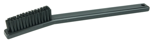 Weiler Small Hand Scratch Brush, Straight Black Nylon Fill 99383