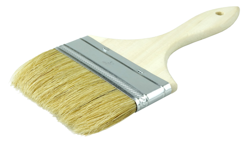 Weiler Chip & Oil Brush, 3/8" Thick, White Bristle 40076 — Pack of 10