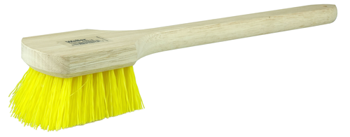 Weiler Utility Scrub Brush, Yellow Polypropylene Fill
