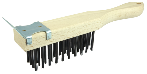 Weiler Hand Wire Scratch Brush w/Scraper 44069 — Pack of 12