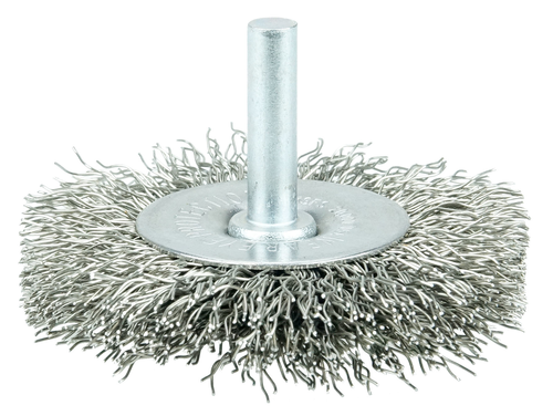 Weiler Wolverine Crimped Wire Wheel, .012" Steel Fill 36211 — Pack of 10