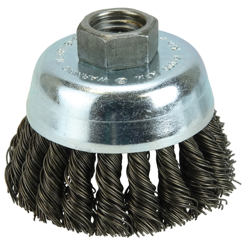 Weiler Wolverine Knot Wire Cup Brush
