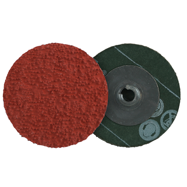 Weiler Ceramic Blending Disc, Tiger 3D MAX Precision Shaped Grain, Top Sized RFD