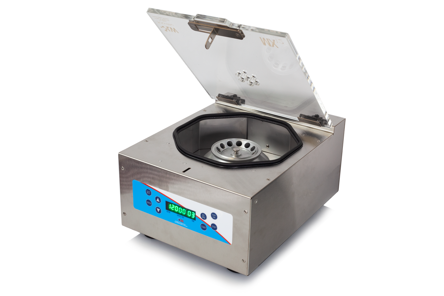 LW Scientific MX12 Microtube Centrifuge MMC-12MD-02T1 — 12-Place, 12,000 rpm, Made in USA