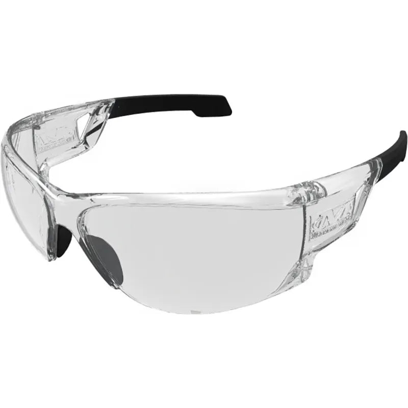Mechanix Wear Vision Type-N Safety Glasses Clear Lens Clear Frame ANSI Z87.1+