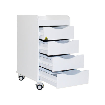 TrippNT 54038 MRI Compact Cart Drawer Open All-Plastic Slide Detail