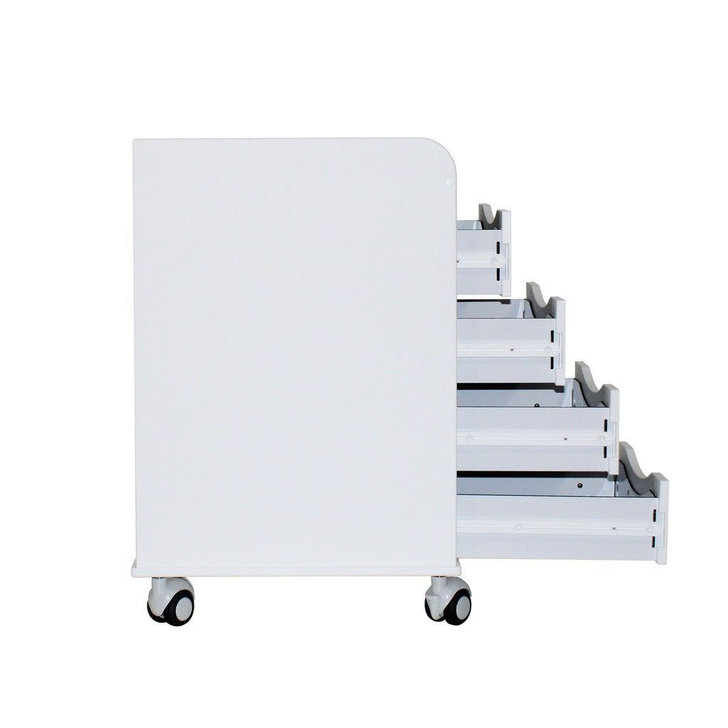 TrippNT 54038 MRI Compact Cart Tray Top Built-In Recessed Detail